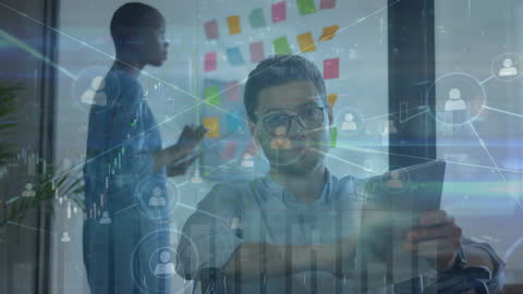 Digital Data Analysis and Networking in Modern Business Office