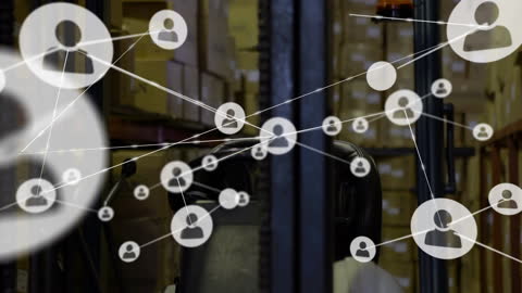 Global Network Connection Overlay in Warehouse Environment
