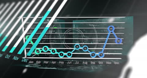 Animated Data Analysis with Futuristic Interface