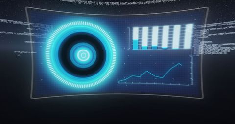 Futuristic Interface Displaying 6G Data Processing - Download Free Stock Images Pikwizard.com