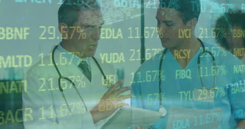 Collaboration in Healthcare Insights through Digital Technology Concept