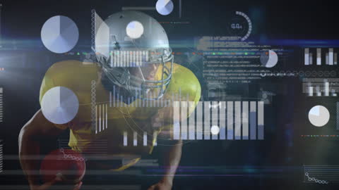 Rugby Player Integrating Data and Technology in Sports