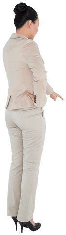 transparent asian businesswoman interacting with virtual display - Download Free Stock Videos Pikwizard.com