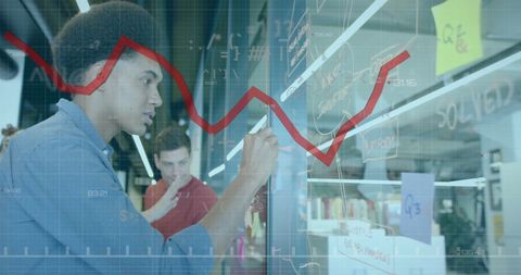 Diverse Business Team Analyzing Financial Data Graph - Download Free Stock Images Pikwizard.com