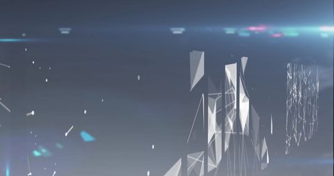 Abstract Geometric Shapes on Dark Background - Download Free Stock Images Pikwizard.com