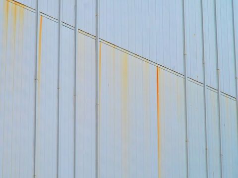 Industrial Wall with Subtle Colors and Lines