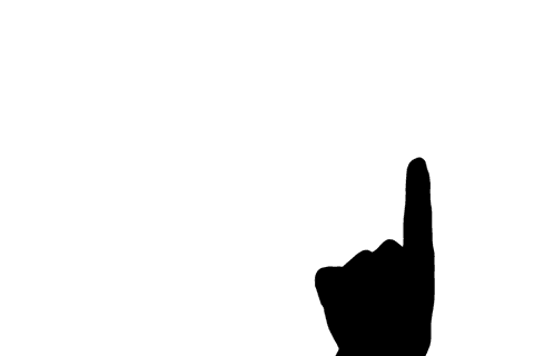 transparent finger outline on black surface - Download Free Stock Videos Pikwizard.com