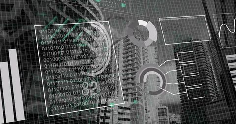 Futuristic Data Analytics on Urban Background - Download Free Stock Images Pikwizard.com