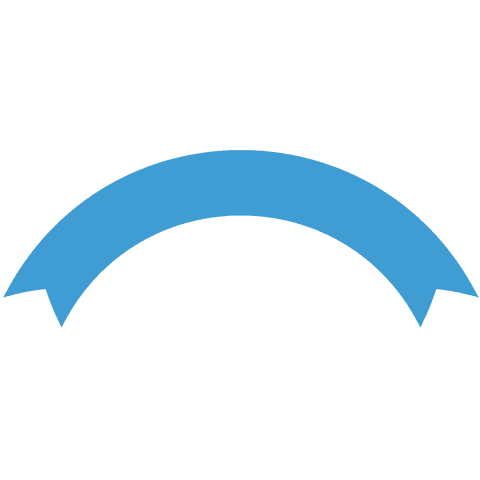 Blue Ribbon Graphic With Transparent Background - Download Free Stock Videos Pikwizard.com