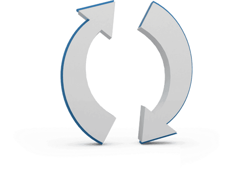 circular transparent arrows forming cycle symbol - Download Free Stock Videos Pikwizard.com