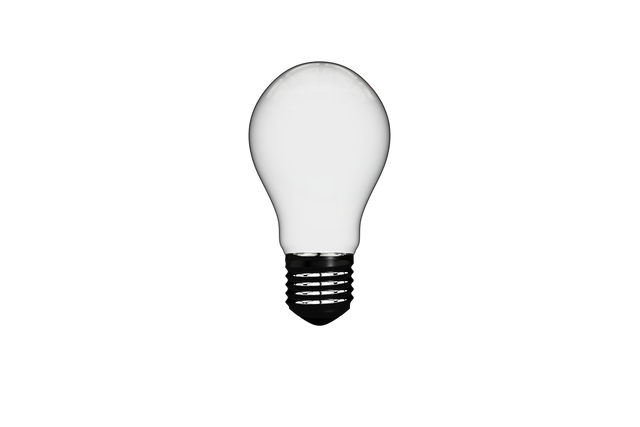 Transparent Light Bulb With Copy Space Isolated on Transparent Background - Download Free Stock Videos Pikwizard.com