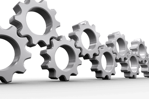 transparent silver cog wheels illustrating industrial workflow concepts - Download Free Stock Videos Pikwizard.com