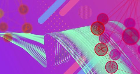 Dynamic Digital Interface With Modern Geometric Graphics - Download Free Stock Images Pikwizard.com
