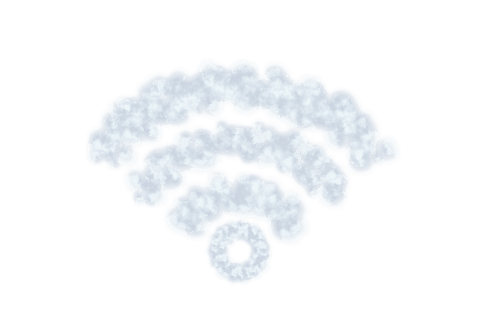 wifi signal cloud symbol on transparent background - Download Free Stock Videos Pikwizard.com