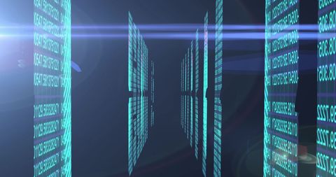 futuristic binary code communication concept - Download Free Stock Images Pikwizard.com