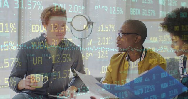 Diverse Team Discussing Financial Data Analysis Project - Download Free Stock Images Pikwizard.com