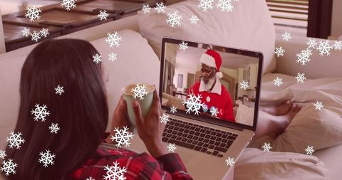 Festive Virtual Celebration During Christmas Quarantine