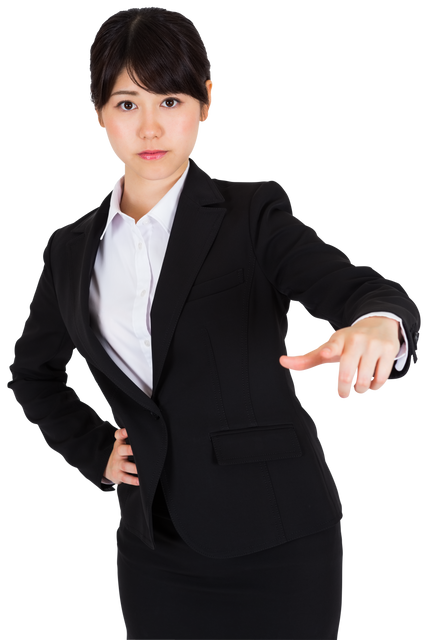 Businesswoman Asking Firmly, Transparent Background - Download Free Stock Videos Pikwizard.com