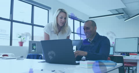 Collaborative Office Environment with Data Processing Overlay