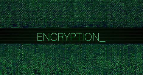 Digital Encryption Concept with Green Glitch Effect - Download Free Stock Images Pikwizard.com