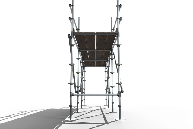 Complex Metal Scaffold Structure in Transparent 3D Illustration - Download Free Stock Videos Pikwizard.com