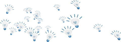 Transparent Light Bulb Network Illustration on White Diagram Background - Download Free Stock Videos Pikwizard.com