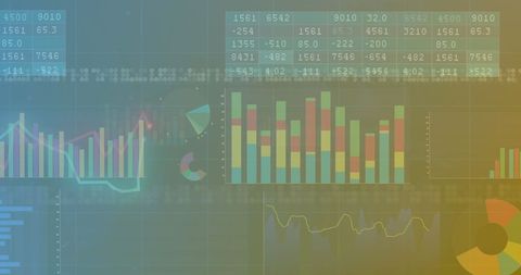 Abstract Graphic Business Data Visualization - Download Free Stock Images Pikwizard.com