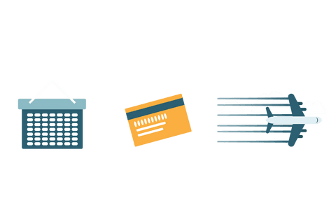 transparent icon set featuring shopping, travel and payment symbols - Download Free Stock Videos Pikwizard.com