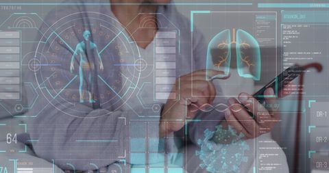 Futuristic Medical Technology Interface with Professional - Download Free Stock Images Pikwizard.com