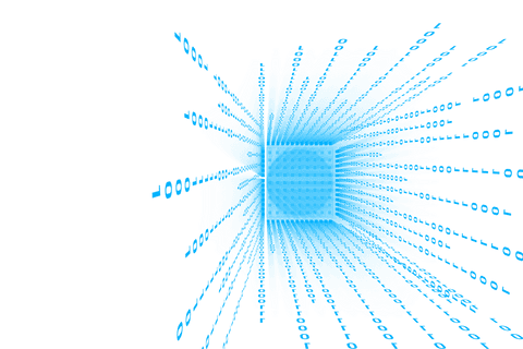 Electrifying Virtual Burst of Binary Code Element on Transparent Backdrop - Download Free Stock Videos Pikwizard.com