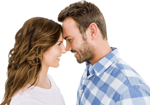 Happy Couple Embracing in Transparent Background - Download Free Stock Videos Pikwizard.com
