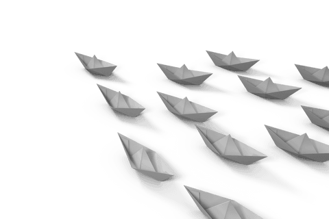 seamless transparent paper boats in random arrangement - Download Free Stock Videos Pikwizard.com