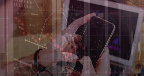 Smartphone Technology with Financial Data Overlay