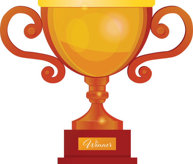 Gold Trophy Winner Vector on Transparent Background - Download Free Stock Videos Pikwizard.com