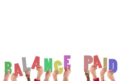 Diverse Hands Holding Transparent Credit Sign Message - Download Free Stock Videos Pikwizard.com