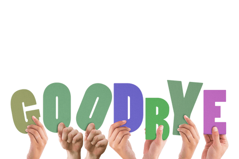 hands holding colorful transparent goodbye letters - Download Free Stock Videos Pikwizard.com
