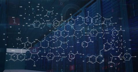 Scientific Data Processing over Servers with Molecular Network - Download Free Stock Images Pikwizard.com