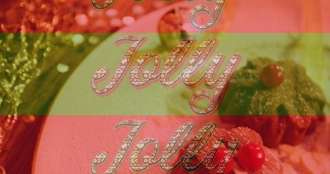Festive Lettering on Seasonal Christmas Background - Download Free Stock Images Pikwizard.com