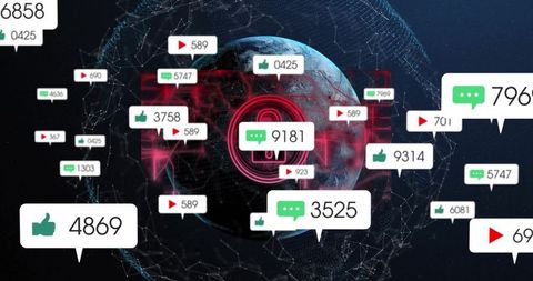 Digital Security Lock Shielding Global Interactive Data