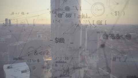 Network Connections and Drone Delivery Concept