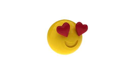 Transparent 3D Love Emoticon Heart Eyes - Download Free Stock Videos Pikwizard.com
