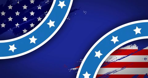 American Patriotic Design with Stars and Stripes - Download Free Stock Images Pikwizard.com