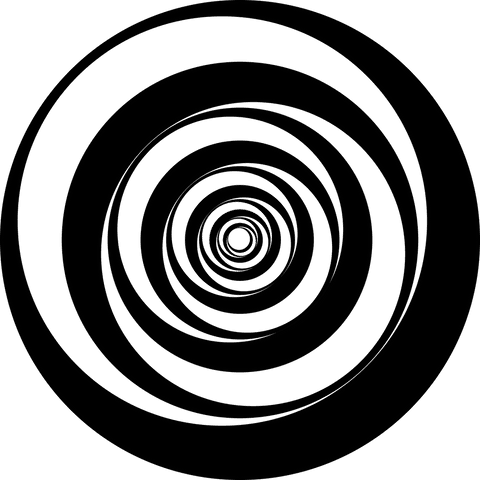 abstract black spiral on transparent background for design use - Download Free Stock Videos Pikwizard.com