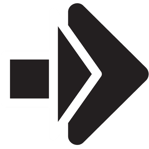 black and white arrow icon on transparent background - Download Free Stock Videos Pikwizard.com
