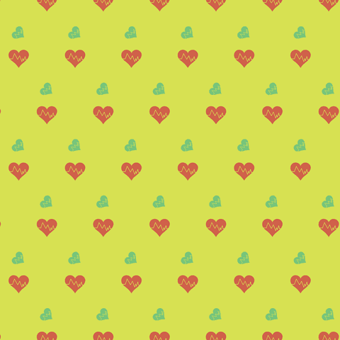 Transparent Green Heart Pattern With EKG Line - Download Free Stock Videos Pikwizard.com