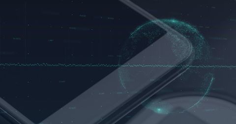 Futuristic Digital Communication with Smartphone and Data Networks - Download Free Stock Images Pikwizard.com