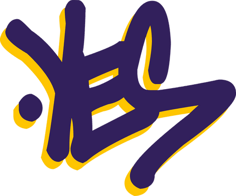 bold abstract graffiti symbol with yellow shadow on transparent background - Download Free Stock Videos Pikwizard.com