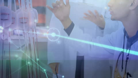 Innovative Scientists Exploring Laboratory Technology Breakthroughs