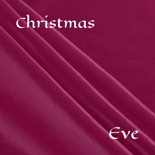 Composition of christmas eve text over pink background. Christmas, festivity, celebration and tradition concept digitally generated video.