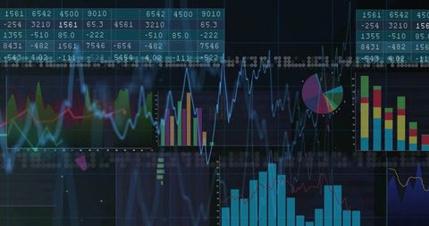 modern data dashboard display with interactive charts - Download Free Stock Images Pikwizard.com